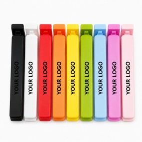 Verschlussclips mit Logo bedrucken | Individuelle Versc...